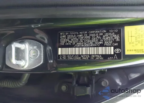 2011 Toyota Yaris z USA, uszkodzony, nr VIN JTDBT4K30B1403472